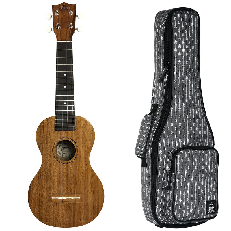 Kiwaya Eco Series Hawaiian Koa Tenor Ukulele KT-5G