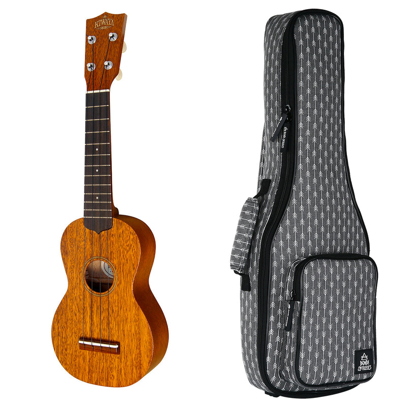 Kiwaya Artist Series Solid Mahogany Soprano Ukulele KTS-4