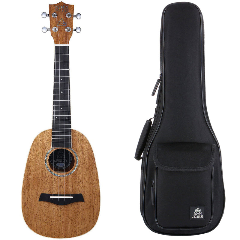 Bondi Arcadia Mahogany Tenor Pineapple Ukulele Left Handed