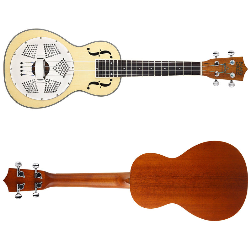 Bondi Solid Spruce Resonator Concert Ukulele - Left Handed