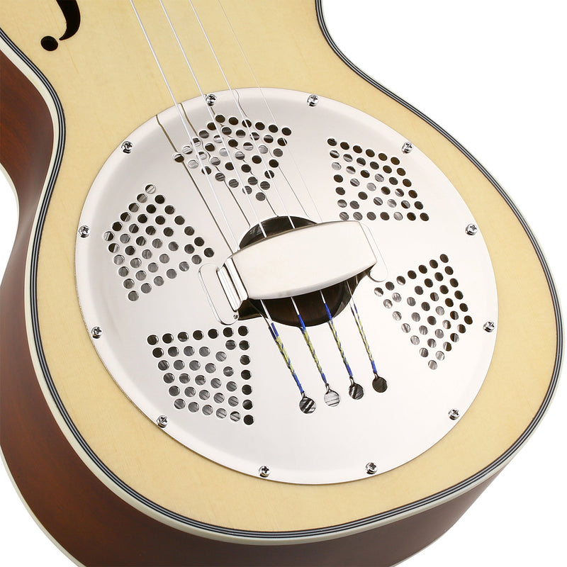 Bondi Solid Spruce Resonator Concert Ukulele - Left Handed