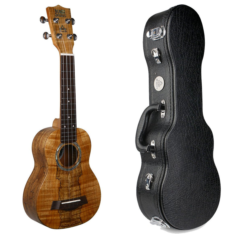 Bondi Spalted Maple Concert Ukulele Left Handed