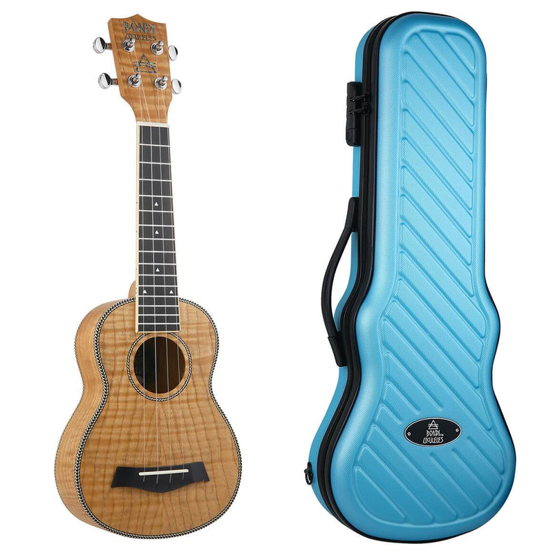 Bondi Tiger Oak Concert Ukulele Left-Handed