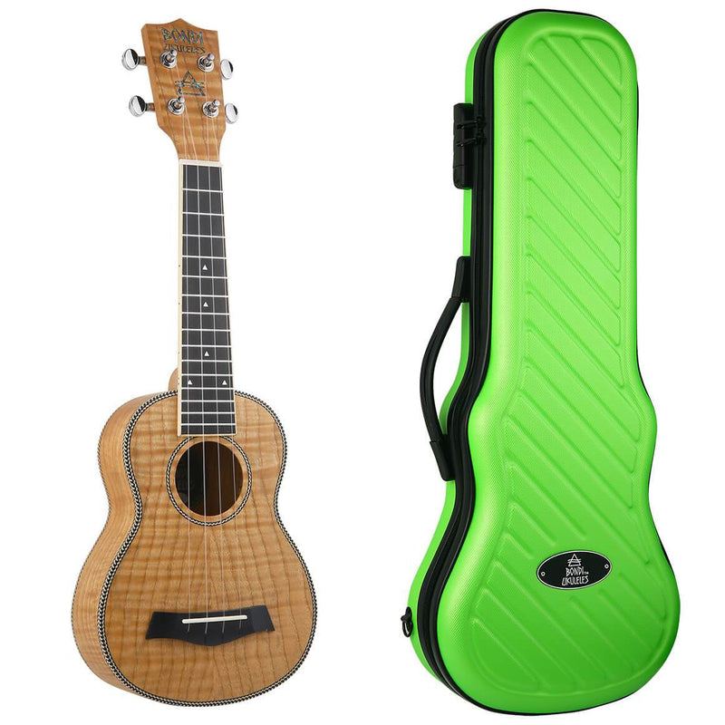 Bondi Tiger Oak Concert Ukulele Left-Handed