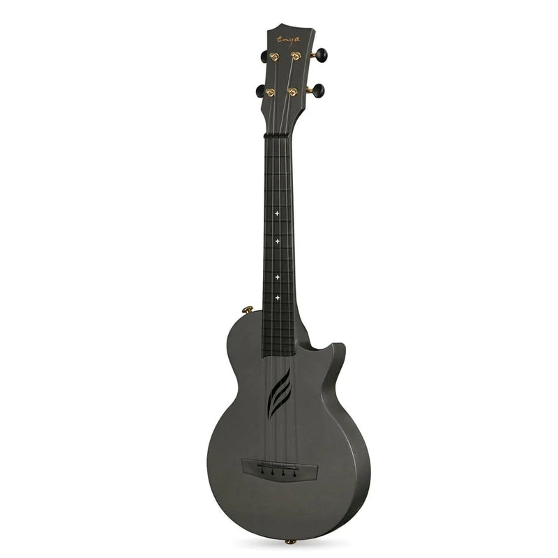 Enya Nova U Carbon Tenor Pro Ukulele - Electric - Black