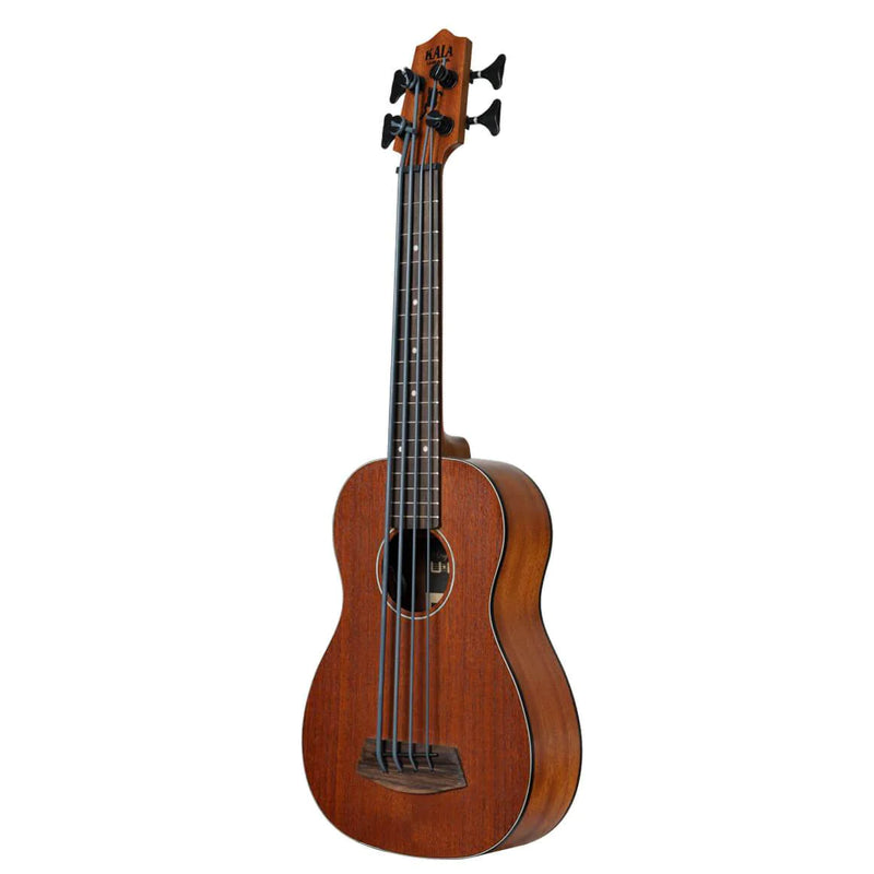 Kala Rumbler Mahogany Fretted Bass Ukulele