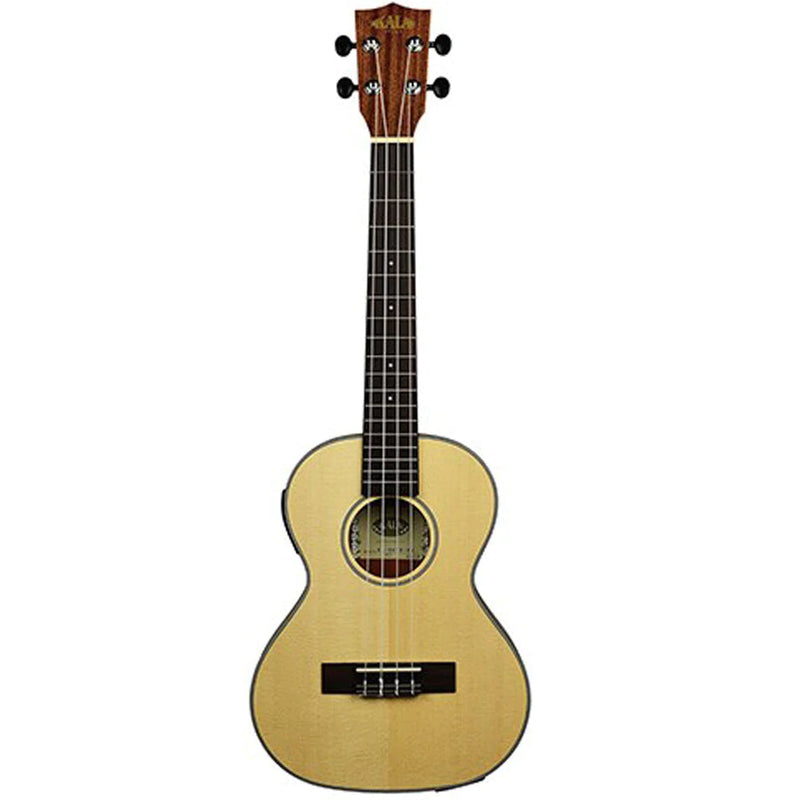 Kala Solid Spruce Travel Tenor Electric Ukulele