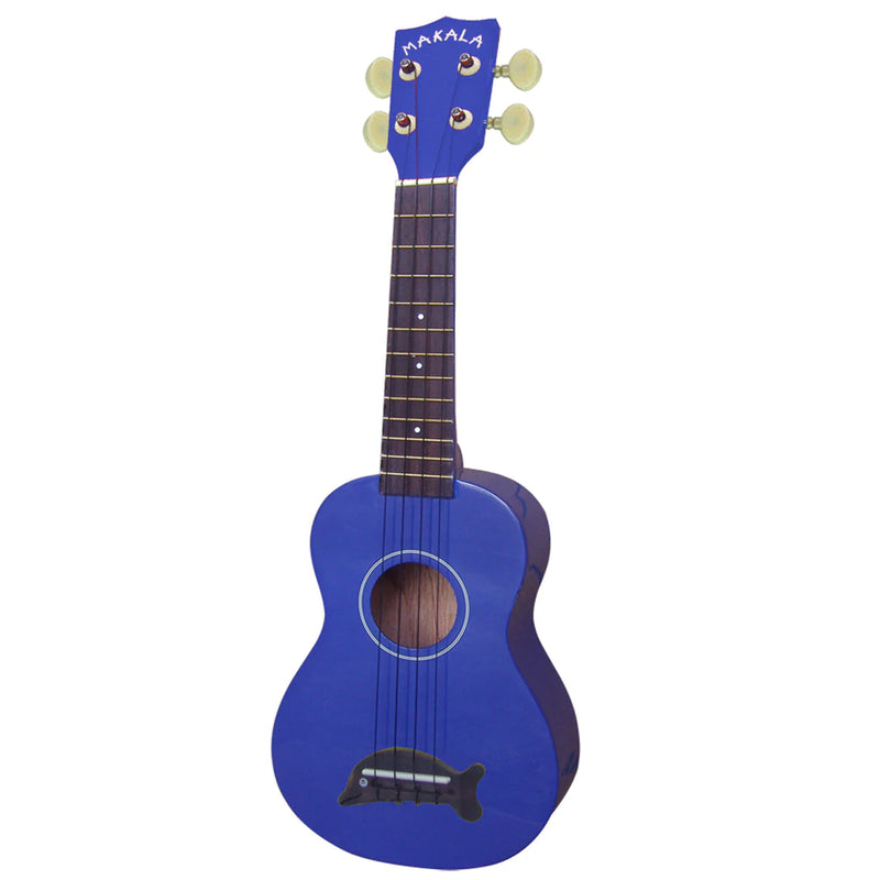 Makala Dolphin Metallic Blue Soprano Ukulele