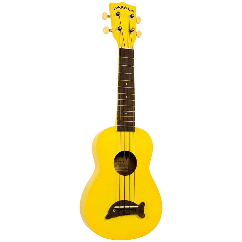 Makala Dolphin Yellow Burst Soprano Ukulele