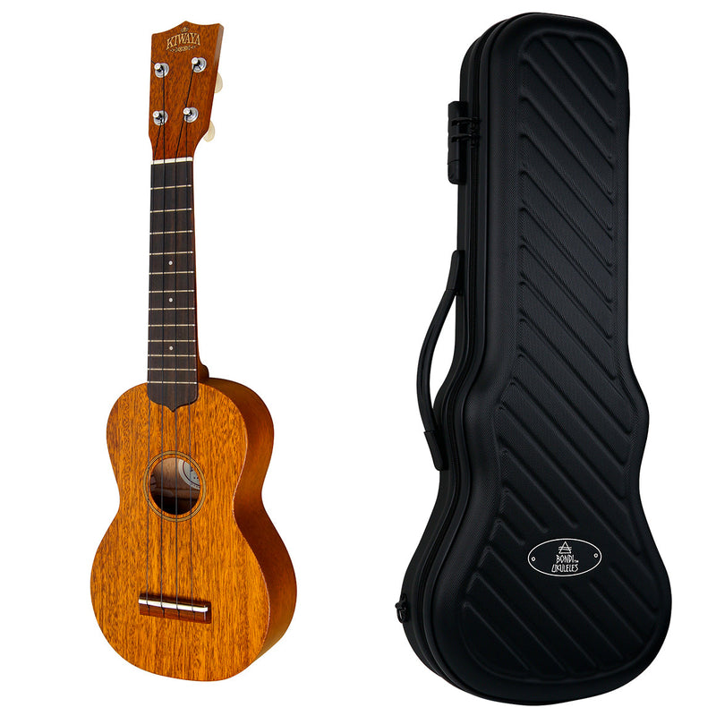 Kiwaya Artist Series Solid Mahogany Soprano Ukulele KTS-4