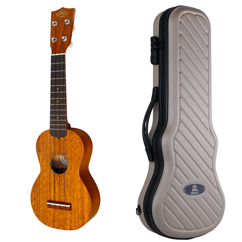 Kiwaya Artist Series Solid Mahogany Soprano Ukulele KTS-4