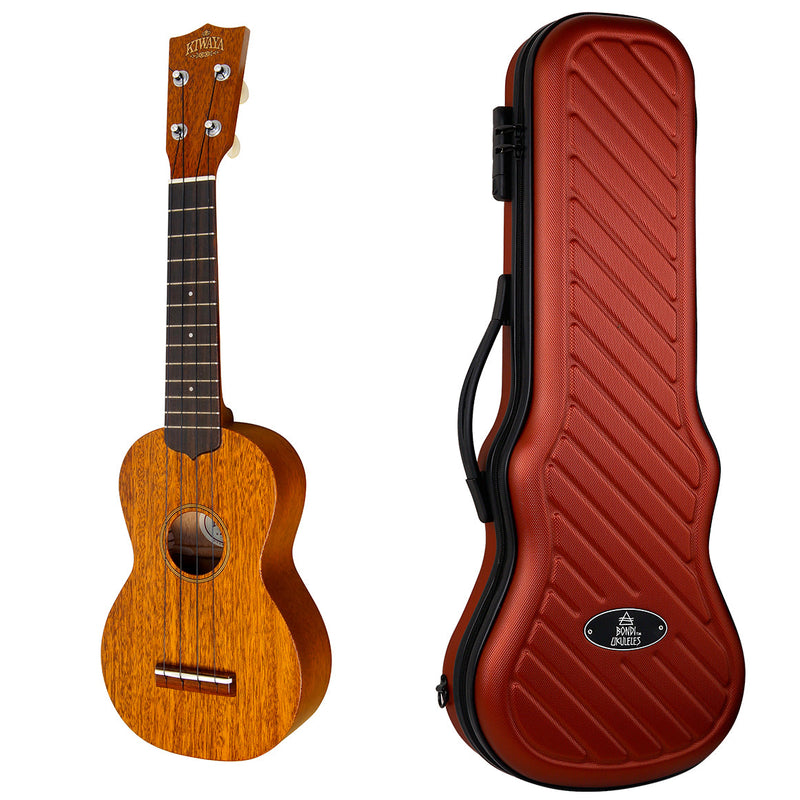 Kiwaya Artist Series Solid Mahogany Soprano Ukulele KTS-4