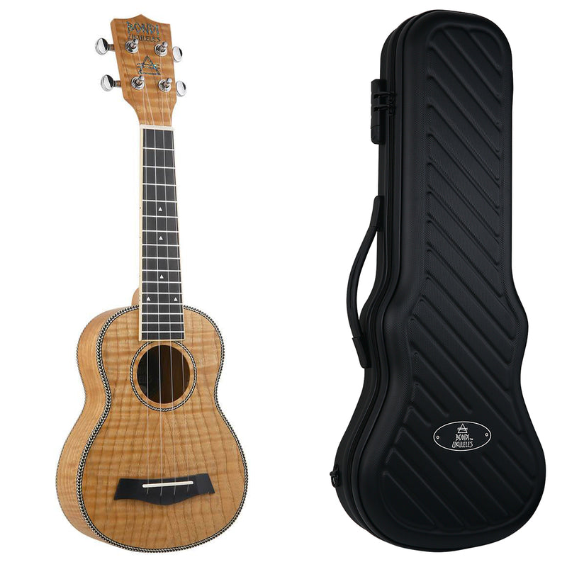 Bondi Tiger Oak Soprano Ukulele Left-Handed