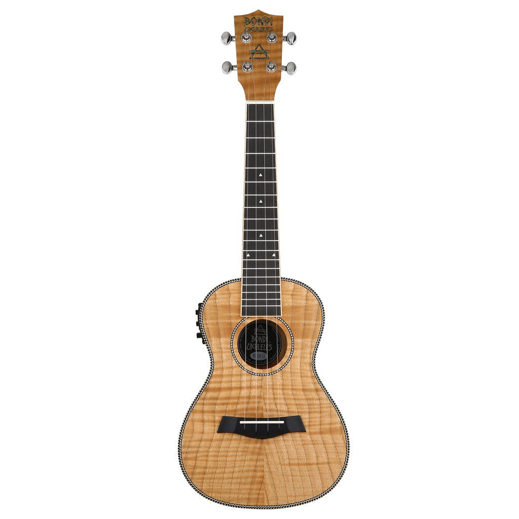 Bondi Tiger Oak Concert Electric Ukulele – Bondi Ukuleles